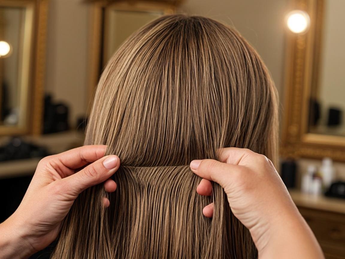 Postura de pelo cosida en Fusion Kendy Style